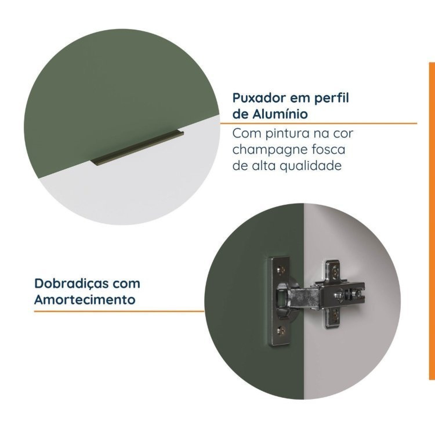 Cozinha Modulada 8 Peças 3 Aéreos 3 Balcões Adega e Toalheiro Ipanema Cabecasa Madeiramadeira - 7