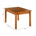 Ver imagem 6 de Conjunto Mesa 120x75cm e 6 Cadeiras de Madeira Pinus Reflorestada Tradicional Lisboa