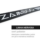 Ver imagem 6 de Slackline Zamboo Extremeline 30m Preto com Catraca Reforçada Protetores e Bolsa Coordenação Equilíbr