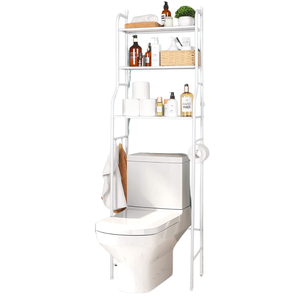 Rack Organizador para Banheiro Estante C/ 3 Prateleiras