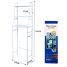 Rack Organizador para Banheiro Estante C/ 3 Prateleiras - 7