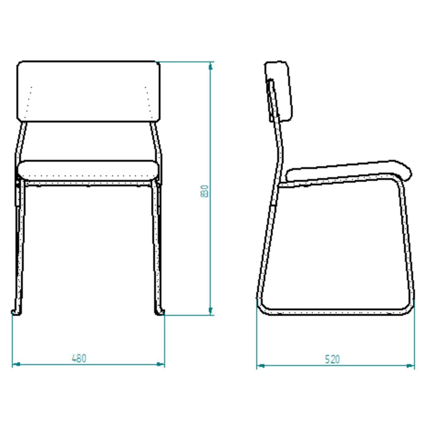 Cadeira para Sala de Jantar Keeper Choice - 4