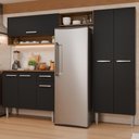 Ver imagem 1 de Cozinha Completa Deli 6 Portas 1 Gaveta MDP 220cm Rustic Madesa
