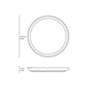 Ver imagem 6 de CONJUNTO C/ 6 PRATOS SOBREMESA LINHAS LITCHI Ø 21,5 CM