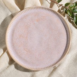 CONJUNTO C/ 6 PRATOS SOBREMESA LINHAS LITCHI Ø 21,5 CM - 4