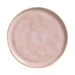 CONJUNTO C/ 6 PRATOS SOBREMESA LINHAS LITCHI Ø 21,5 CM - 1