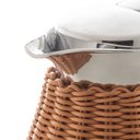 Ver imagem 6 de Garrafa Térmica Aço Inox C/ Rattan Plástico Marrom 1,5l Bon Gourmet