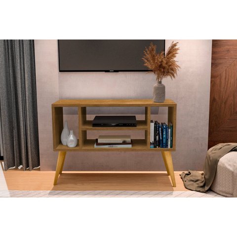 Rack para TV até 40 Polegadas 91cm Pés em Madeira Maciça Miami