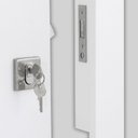 Ver imagem 7 de Porta de Correr de madeira Completa 210x82cm com Fechadura e Ferragens