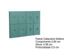 Ver imagem 2 de Painel De Cama Solteiro 0,90 Ferrari Cor Azul