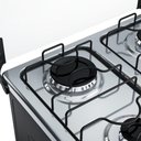 Ver imagem 4 de Fogão Dako 4 Bocas Mesa Inox Supreme Titanium Bivolt