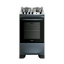 Ver imagem 1 de Fogão Dako 4 Bocas Mesa Inox Supreme Titanium Bivolt