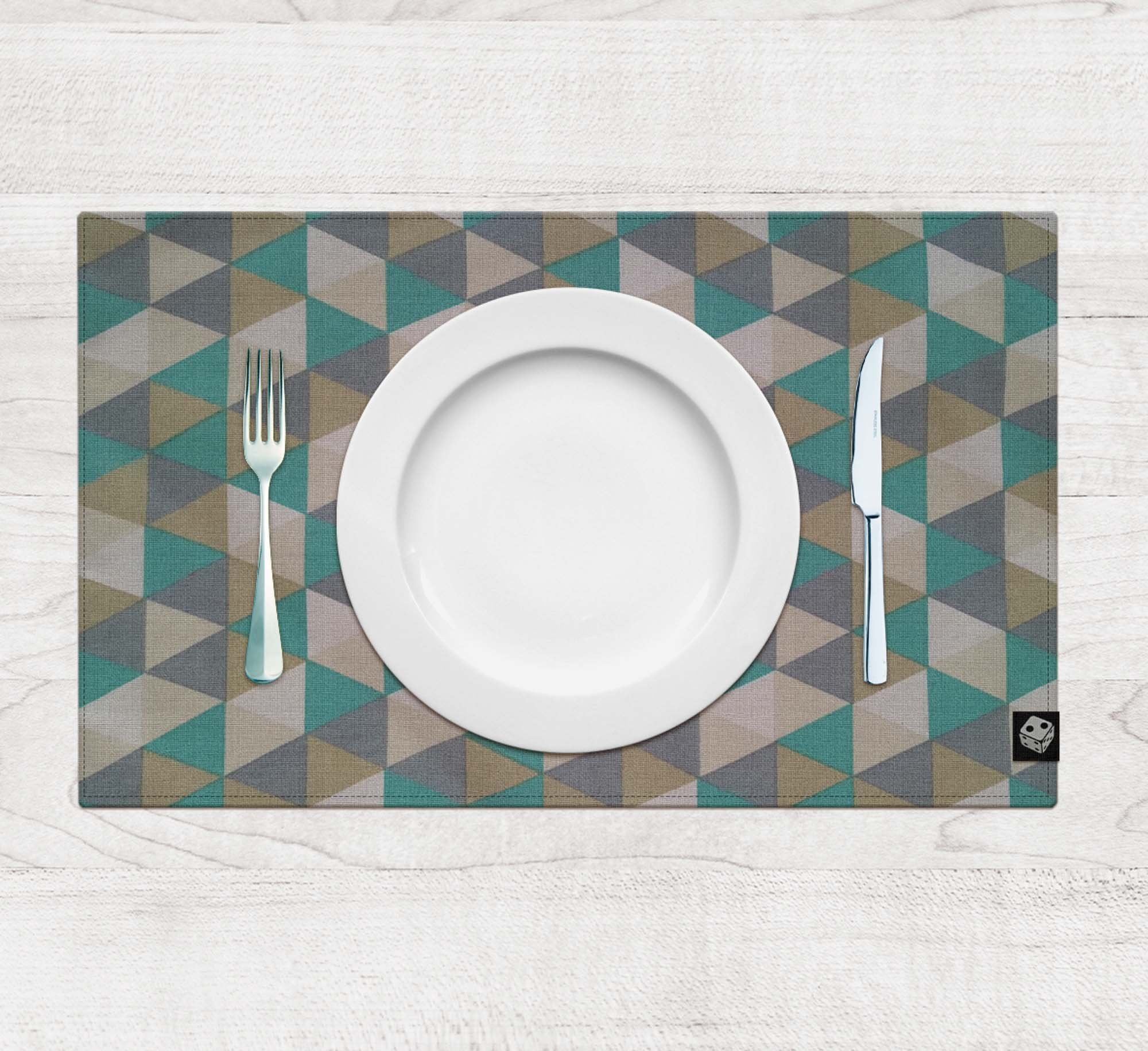 Kit Jogo Americano Dado Decor 4 pçs - 2