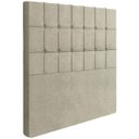 Ver imagem 1 de Cabeceira Solteiro 88 cm Lots Veludo Bege Soon
