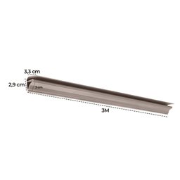 Meia Cana Pvc 8mmx38mmx3m Bariri - 3