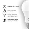 Lampada Inteligente Rgb Wifi Led Smart Google Alexa Colorida - 6