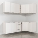 Ver mais imagens de Cozinha Planejada 8 Peças sem Tampo Ipanema CabeCasa MadeiraOriginals Branco