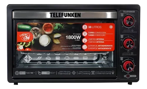 Forno Elétrico Telefunken 38 Litros 220v - 4