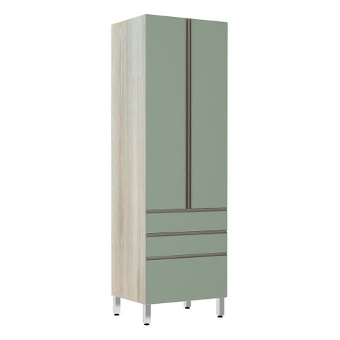 Paneleiro 70cm 2 Portas 2 Gavetas 1 Gavetão Luci Luciane Móveis