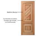 Ver imagem 4 de Folha de Porta Maciça em Eucalipto Acabamento Natural 210x80cm PM18 Advanced Cruzeiro Portas
