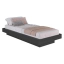 Ver imagem 2 de Cama de Solteiro para Colchão 78/88x188cm Multimóveis Cr40155 Grafite