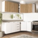Ver imagem 2 de Cozinha Modulada 8 Peças sem Tampo Ipanema CabeCasa MadeiraOriginals