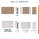 Ver imagem 4 de Cozinha Modulada 8 Peças sem Tampo Ipanema CabeCasa MadeiraOriginals