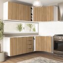Ver imagem 2 de Cozinha Modulada 8 Peças sem Tampo Ipanema CabeCasa MadeiraOriginals