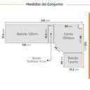 Ver imagem 3 de Cozinha Modulada 8 Peças sem Tampo Ipanema CabeCasa MadeiraOriginals