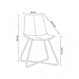 Conjunto Mesa 210cm Rústica 4 Cadeiras Brenda Industrial Espresso Móveis - 9