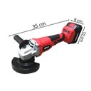 Ver imagem 5 de Esmerilhadeira Angular À Bateria 21v Profissional com Maleta Eveab21 Evald