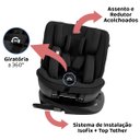 Ver imagem 4 de Cadeirinha De Carro Para Bebê 0 a 36kg Infantil Isofix Giratória Reclinável All In One 360° Infanti 