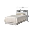 Ver imagem 3 de Cabeceira para Cama Box Solteiro 90cm Portugal Branco
