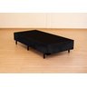 Cama Box Solteirão Serenelife - Suede Preto - 3