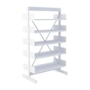 Ver imagem 1 de Estante Aço Biblioteca Dupla sem Base Ebdsb2000