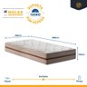 Cama Box com Colchão de Molas Ensacadas Classic Pocket + Auxiliar de Espuma Unique Solteiro 88cm - 8