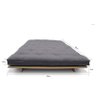Sofá-cama Futon Slim L 03 Lugares Cor Cinza FUTON BRASIL - 2