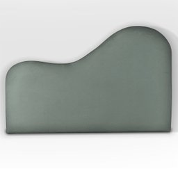 Cabeceira Orgânica 160cm Casal Queen Painél para Cama Box Bouclé Serena - 1