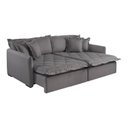 Ver imagem 6 de Sofá Retrátil Reclinável para Sala de Estar 200cm Bardot