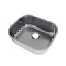 Cuba de Inox Simples Riva 40x34x14,5 S/vsa 3,5 - Docol - 1