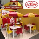 Ver imagem 6 de Cadeiras Bistrô Plástico Pés Alumínio:Marrom