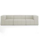 Ver imagem 6 de Sofá 3 Lugares para Sala Living Modular 264cm Lancaster F04 Linho Cru - Lyam Decor