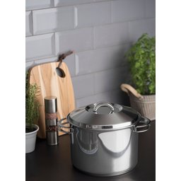 Caldeirão Tramontina Solar em Aço Inox Fundo Triplo com Tampa e Alças a 28 Cm 15,7 L Tramontina - 6