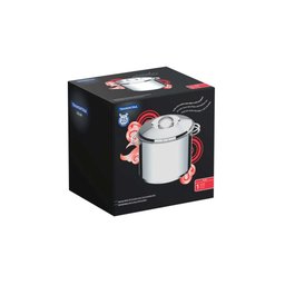 Caldeirão Tramontina Solar em Aço Inox Fundo Triplo com Tampa e Alças a 28 Cm 15,7 L Tramontina - 5