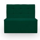 Ver imagem 1 de Canto Alemão Confortável para Apartamento Cozinha e Restaurantes Veludo Cor Verde Esmeralda