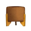 Ver imagem 1 de Puff Banqueta Catar Luxo Decorativo - Veludo Cobre