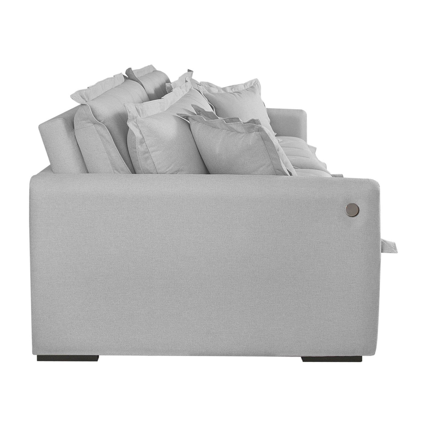 Sofá Retrátil Reclinável para Sala de Estar 220cm Bardot com Usb - 10
