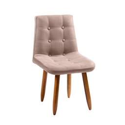 Cadeira Poltrona Jade Sala Estar Penteadeira Veludo Rose - 1