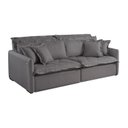 Ver imagem 3 de Sofá Retrátil Reclinável para Sala de Estar 220cm Bardot com Usb