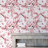 Papel de Parede Adesivo - 48 cm larg x 3 metros alt - Coleção Flores Sakura Flor de Cerejeira - - 5